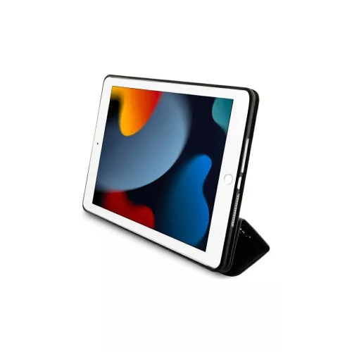 Guess GUFC10PS4SGK iPad 10.2 készülékhez tok 4G Stripe Allover fekete
