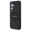 Case Guess 4G Round Patch Classic Logo MagSafe tok Samsung Galaxy S25 Plus készülékhez fekete