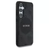 Case Guess 4G Round Patch Classic Logo MagSafe tok Samsung Galaxy S25 Plus készülékhez fekete