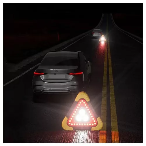 MajesticLine LED vészjelző háromszög autóhoz