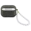 Tok Guess Glitter Pearl Strap AirPods Pro 3 készülékhez khaki