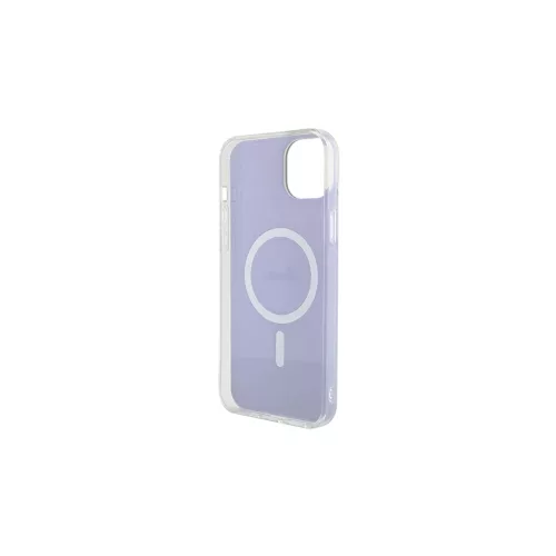 Guess GUHMP15MHITSU iPhone 15 Plus/14 Plus 6,7” készülékhez keménytok IML Iridescent MagSafe lila