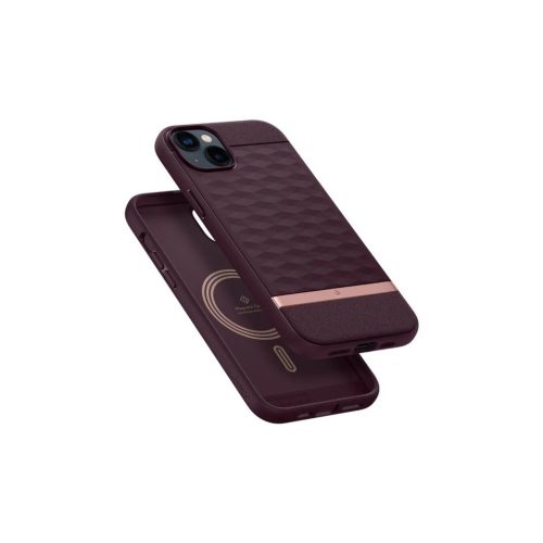 Spigen Caseology Parallax MAG iPhone 14 Plus / 15 Plus 6,7 készülékhez tok Magsafe burgundi ACS04929