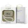 Case Guess Glitter Pearl pánt AirPods Pro 3 készülékhez arany