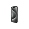 Guess GUHMP15MHRSGSK iPhone 15 Plus/14 Plus (6.7") készülékhez kemény tok Ring Stand Script Glitter Ma fekete