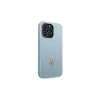 Guess GUHCP13LPS4MB iPhone 13 Pro/13 6,1" készülékhez Saffiano 4G Small Metal Logo kemény tok kék