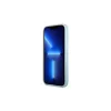 Guess GUHCP13LPS4MB iPhone 13 Pro/13 6,1" készülékhez Saffiano 4G Small Metal Logo kemény tok kék