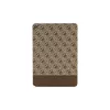 Guess GUFC10PS4SGW iPad 10.2" készülékhez 4G tok Stripe Allover barna