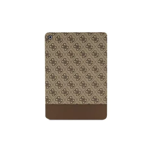 Guess GUFC10PS4SGW iPad 10.2" készülékhez 4G tok Stripe Allover barna