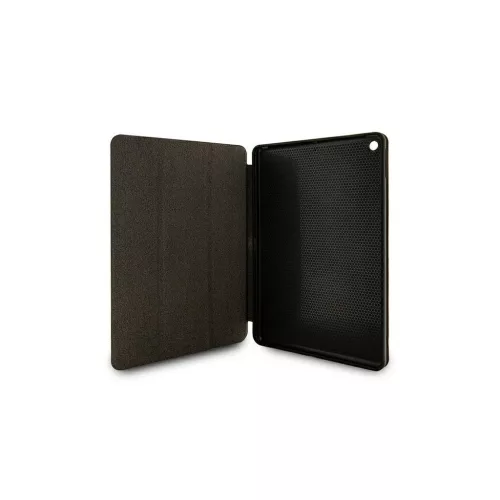 Guess GUFC10PS4SGW iPad 10.2" készülékhez 4G tok Stripe Allover barna