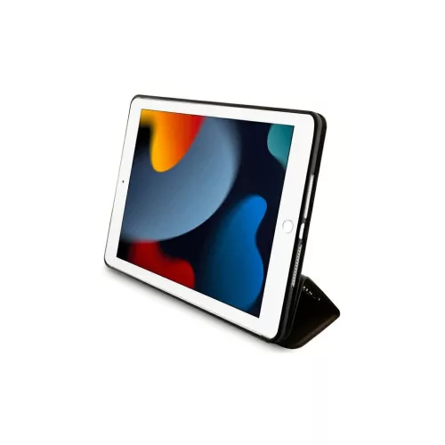 Guess GUFC10PS4SGW iPad 10.2" készülékhez 4G tok Stripe Allover barna