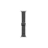 UNIQ Aspen fűzött szíj Apple Watch 40/38/41 mm Series 1/2/3/4/5/6/7/8/SE/SE2/SE3 készülékhez gránit szürke