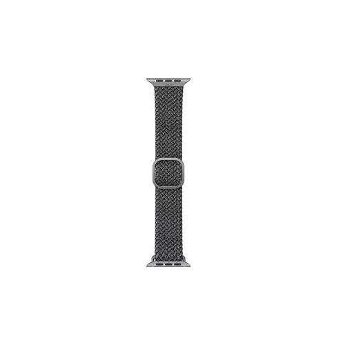 UNIQ Aspen fűzött szíj Apple Watch 40/38/41 mm Series 1/2/3/4/5/6/7/8/SE/SE2/SE3 készülékhez gránit szürke