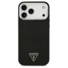 Guess Glitter Triangle Logo MagSafe tok iPhone 17 Pro Max készülékhez fekete