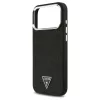 Guess Glitter Triangle Logo MagSafe tok iPhone 17 Pro Max készülékhez fekete