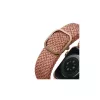 UNIQ Aspen Strap Apple Watch 40/38/41 mm Series 1/2/3/4/5/6/7/8/SE/SE2/SE3 készülékhez fonott grapefruit rózsaszín
