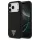 Guess Silicone Triangle Logo MagSafe tok iPhone 17 Pro készülékhez fekete