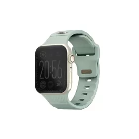   UNIQ Stride Apple Watch Series 1/2/3/4/5/6/7/8/9/SE/SE2/SE3 készülékhez 38/40/41 mm FKM gumi szíj menta/jég