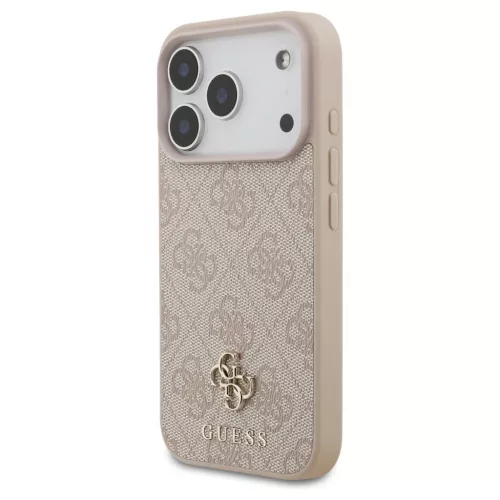 Guess 4G Small 4G és Classic MagSafe tok iPhone 17 Pro készülékhez rózsaszín