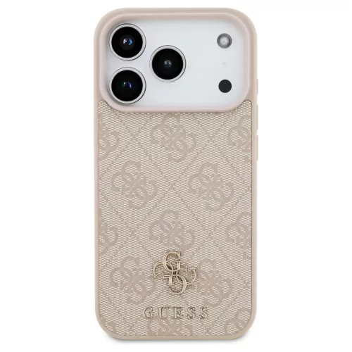 Guess 4G Small 4G és Classic MagSafe tok iPhone 17 Pro készülékhez rózsaszín