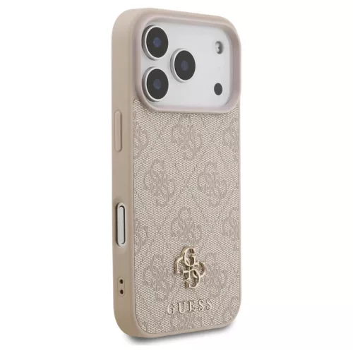 Guess 4G Small 4G és Classic MagSafe tok iPhone 17 Pro készülékhez rózsaszín
