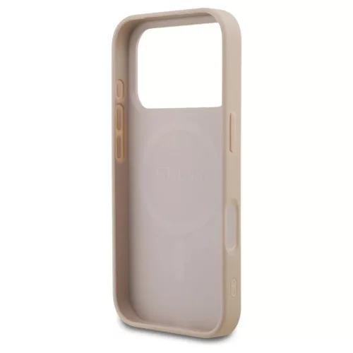 Guess 4G Small 4G és Classic MagSafe tok iPhone 17 Pro készülékhez rózsaszín
