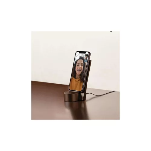 Lexon City Energy Pro 10W vezeték nélküli töltő Bluetooth Speakerrel bronz LD145BZ