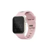 UNIQ Stride Apple Watch Series 1/2/3/4/5/6/7/8/9/SE/SE2/SE3 készülékhez 38/40/41mm FKM gumiszíj rózsaszín/világos