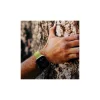 UNIQ Stride Apple Watch Series 1/2/3/4/5/6/7/8/9/SE/SE2/SE3 készülékhez 38/40/41mm FKM gumiszíj rózsaszín/világos