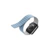 UNIQ Revix szíj Apple Watch Series1-8/SE1/2/3/Ultra1/2/3 készülékhez 42/44/45/49mm megfordítható mágneses kék