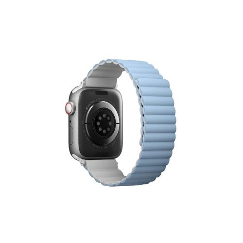 UNIQ Revix szíj Apple Watch Series1-8/SE1/2/3/Ultra1/2/3 készülékhez 42/44/45/49mm megfordítható mágneses kék
