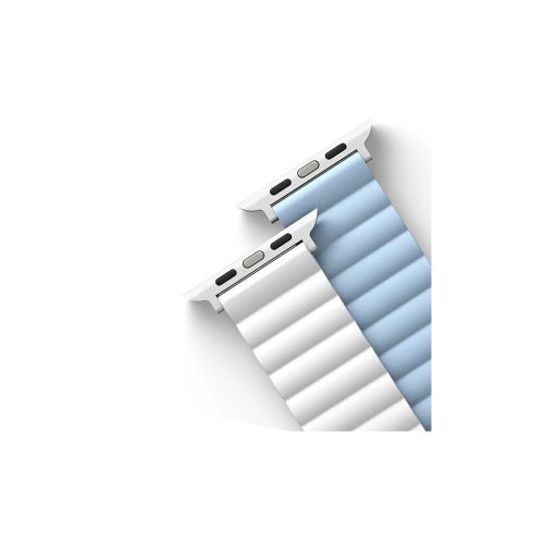 UNIQ Revix szíj Apple Watch Series1-8/SE1/2/3/Ultra1/2/3 készülékhez 42/44/45/49mm megfordítható mágneses kék