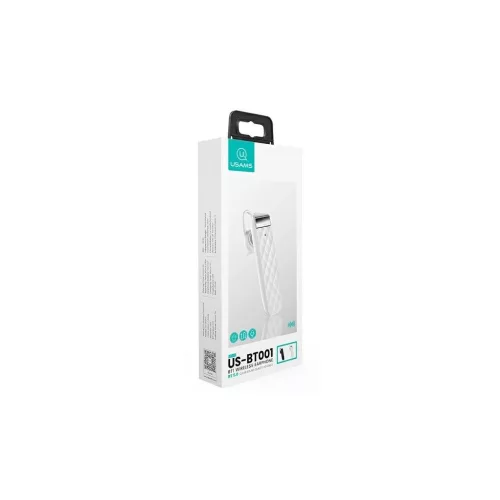 USAMS Bluetooth 5.0 fejhallgató BT1 BHUBT102 (US-BT001) fehér