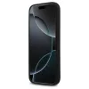 Tok Guess Silicone Triangle Logo MagSafe iPhone 17 Pro Max készülékhez fekete
