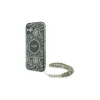 Guess GUHMP16SHCPOFPA iPhone 16 készülékhez 6.1" keménytok IML Flowers Allover Electro With Pearl St zöld
