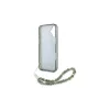 Guess GUHMP16SHCPOFPA iPhone 16 készülékhez 6.1" keménytok IML Flowers Allover Electro With Pearl St zöld