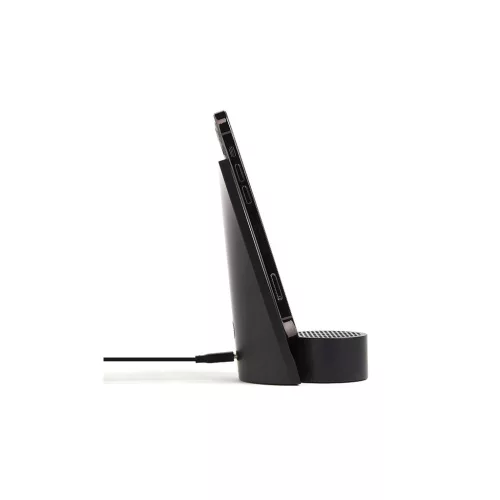 Lexon City Energy Pro 10W vezeték nélküli töltő Bluetooth hangszóróval fekete LD145N