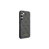 Guess Samsung Galaxy S23 készülékhez keménytok GUHCS23SG4GFGR S911 4G fém arany logóval szürke