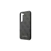 Guess Samsung Galaxy S23 készülékhez keménytok GUHCS23SG4GFGR S911 4G fém arany logóval szürke