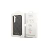 Guess Samsung Galaxy S23 készülékhez keménytok GUHCS23SG4GFGR S911 4G fém arany logóval szürke