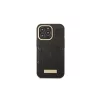 Guess GUHMP13LSAPSTK iPhone 13 Pro és iPhone 13 6,1" készülékhez kemény tok Peony Logo Plate MagSafe fekete