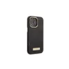 Guess GUHMP13LSAPSTK iPhone 13 Pro és iPhone 13 6,1" készülékhez kemény tok Peony Logo Plate MagSafe fekete