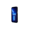Guess GUHMP13LSAPSTK iPhone 13 Pro és iPhone 13 6,1" készülékhez kemény tok Peony Logo Plate MagSafe fekete
