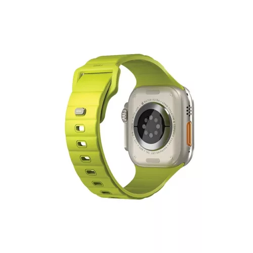 UNIQ Strap Stride Apple Watch Series 1/2/3/4/5/6/7/8/9/SE1/2/3/Ultra1/2/3 készülékhez 42/44/45/49 mm FKM gumi óraszíj