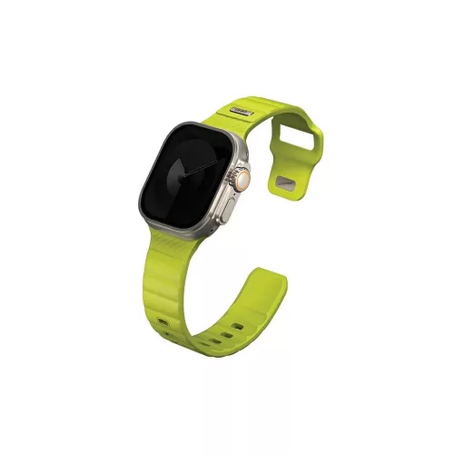 UNIQ Strap Stride Apple Watch Series 1/2/3/4/5/6/7/8/9/SE1/2/3/Ultra1/2/3 készülékhez 42/44/45/49 mm FKM gumi óraszíj