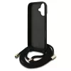 Guess 4G Big Logo Cord Stap Crossbody tok iPhone 17 készülékhez barna