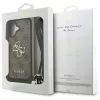 Guess 4G Big Logo Cord Stap Crossbody tok iPhone 17 készülékhez barna