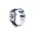 Beline Apple Watch készülékhez szilárd szilikon szíj 42/44/45/49mm tengerészkék/fehér