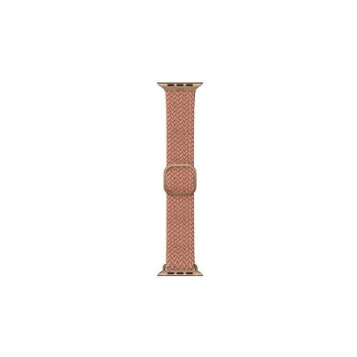 UNIQ Aspen Strap Apple Watch 44/42/45 mm Series 1/2/3/4/5/6/7/8/SE/SE2/SE3 készülékhez fonott tű grapefruit