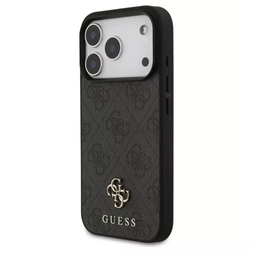 Guess 4G Small Classic Logo MagSafe tok iPhone 17 Pro készülékhez fekete